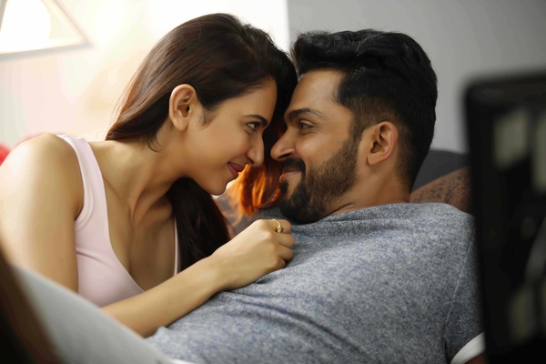 Karthi and Rakul Preet Singh in Dev