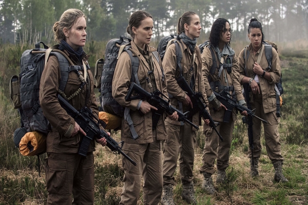 Natalie Portman, Gina Rodriguez, Tessa Thompson, Jennifer Jason Leigh in Annihilation