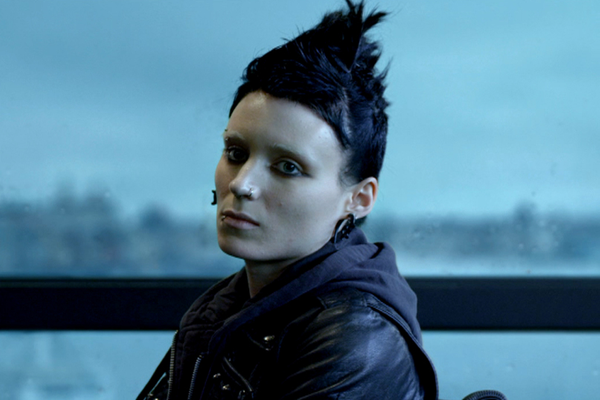 rooney mara in The Girl with the Dragon Tattoo movie