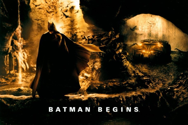 christian bale in batman begins movie