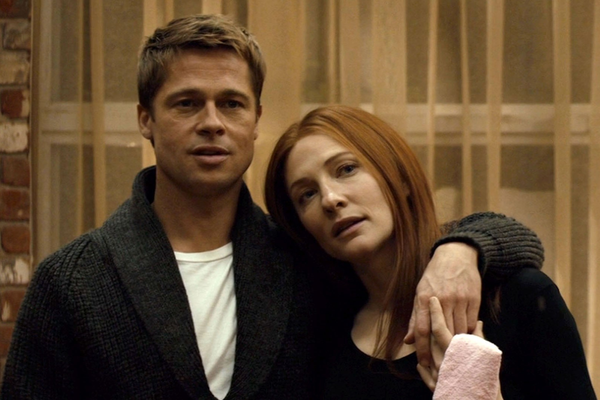 brad pitt in the curious case of benjamin button movie