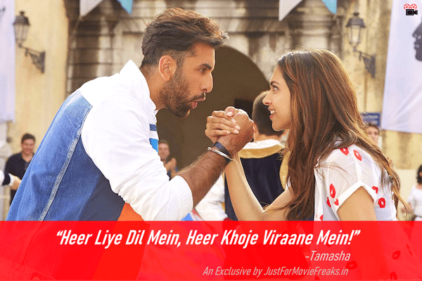 Tamasha Bollywood Inspiring Quotes