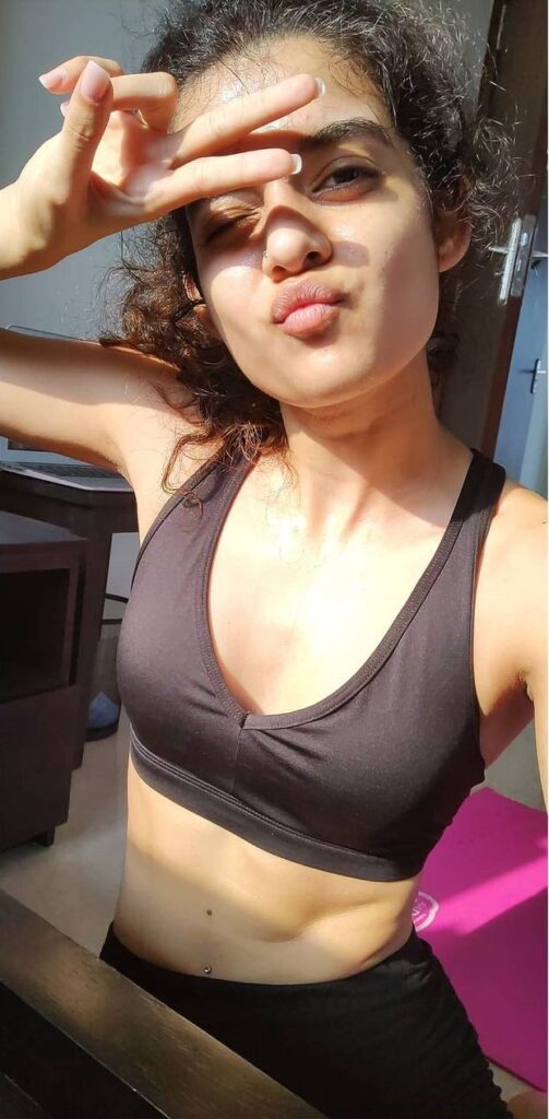 Mithila Palkar Hot Black