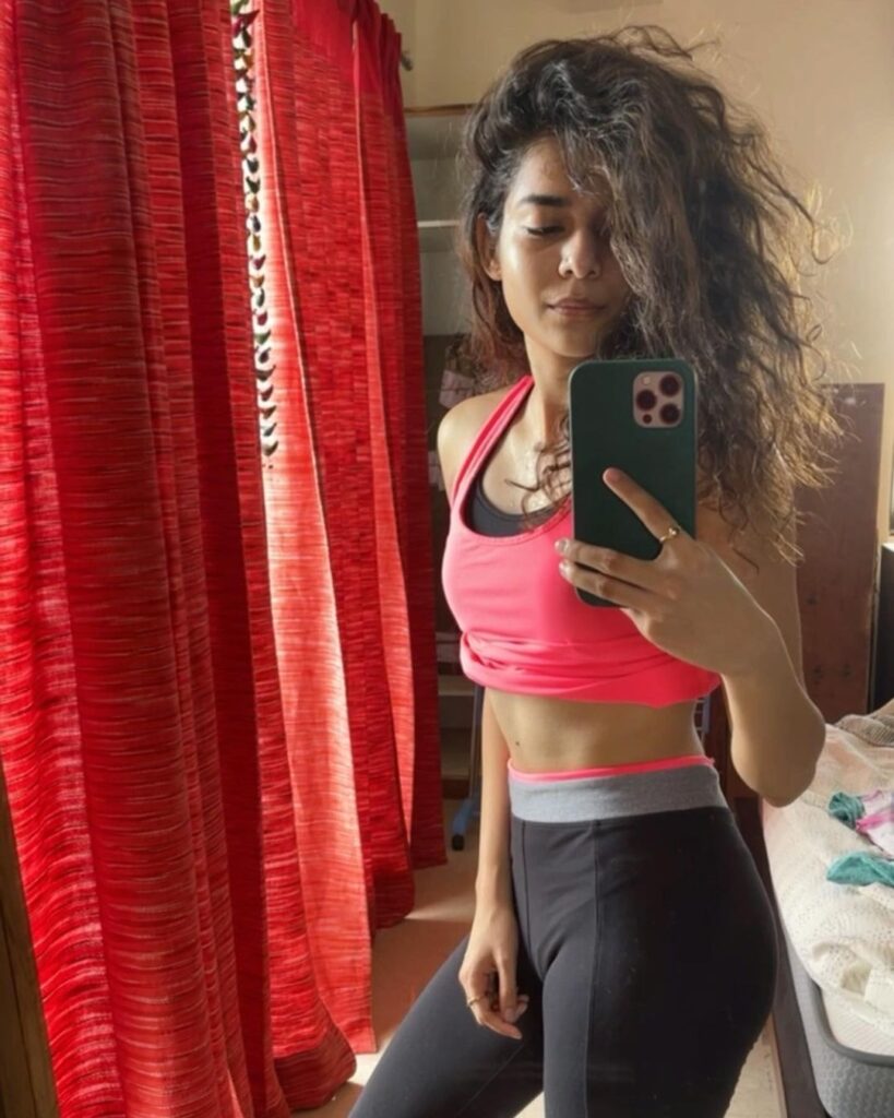 Mithila Palkar Hot Workout pics