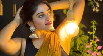 Shivani Narayanan Stuns Her Fans in Black Dress Pics!