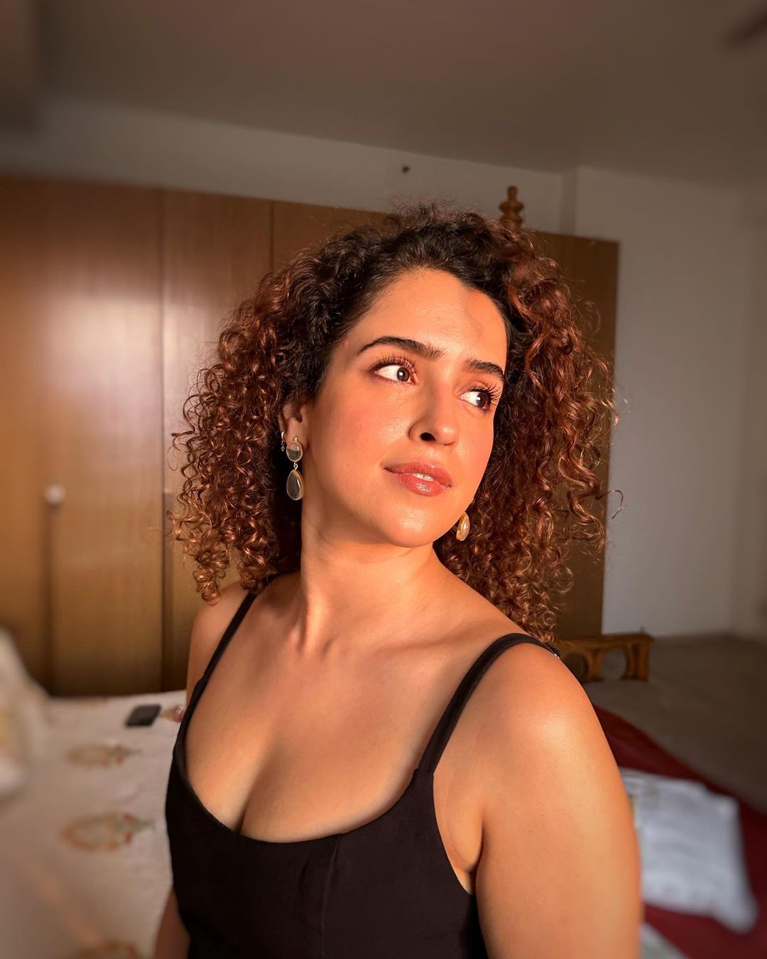 Sanya Malhotra Hot Selfie